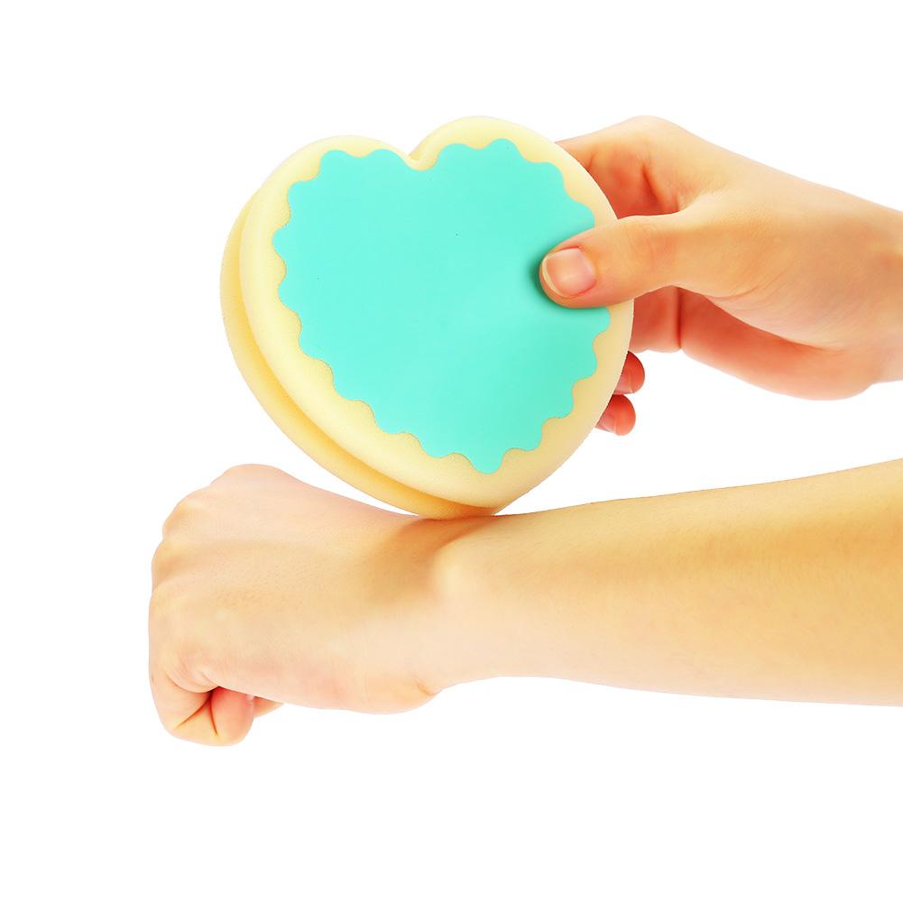 Kobiety Woskowanie Polerowanie Gąbka do Polerowania Pad do Depilacji Depilator Narzędzie do Pielęgnacji Skóry Kształt Serca