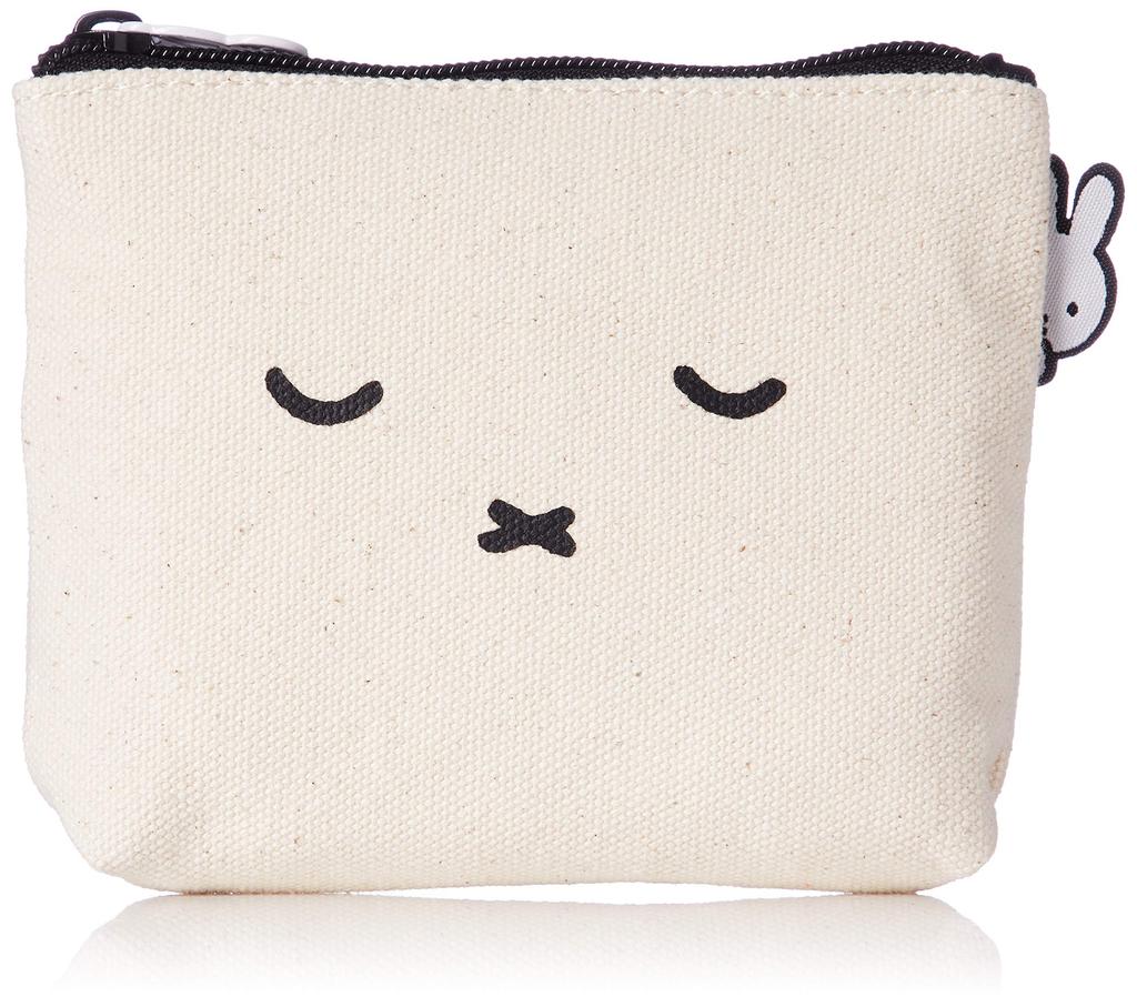 Miffy Canvas Available in 2 Face Sleeping [Sifre] Multi-Pouch, Sizes, TRC7100, Small B106.