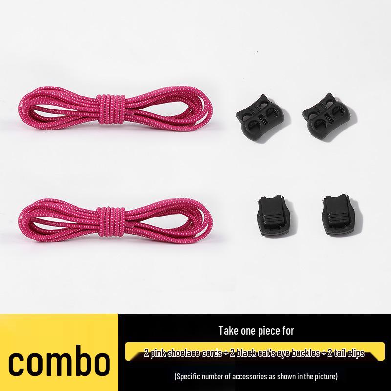 No-Tie Elastic Shoelaces for Slip-On Shoes - Unisex Sports Laces, One Pair