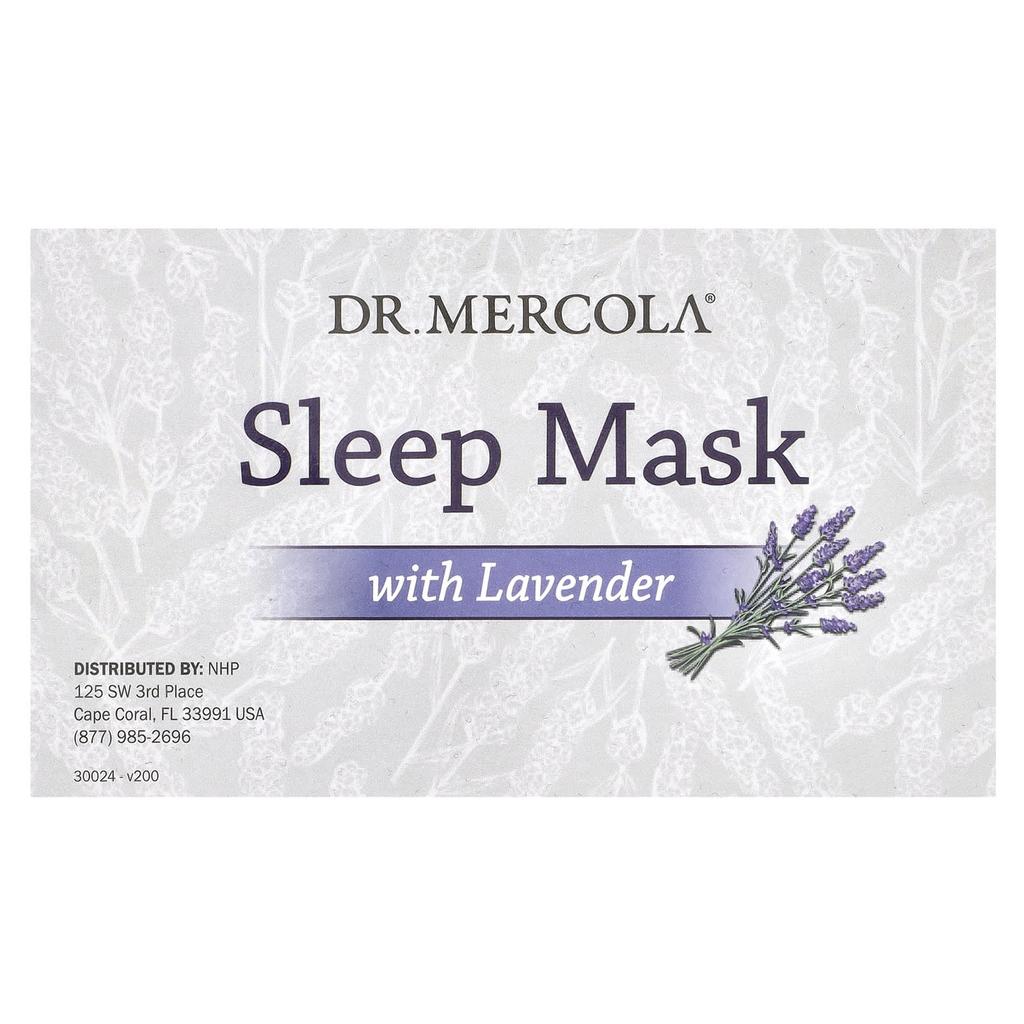 Dr. Mercola Lavender Sleep Mask, 1 Piece
