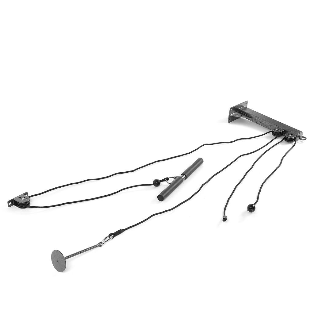 Fitness Wall Mount Stand Pulley Cable Attachment Arm Strength Trainning Workout Equipmen