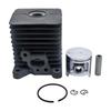 Cylinder Assy 33.5MM For Homelite S25 ST155 ST175 ST185 ST285 ST385 ST485 2T 25CC Cylinder Kit W/ Piston Ring Pin Clips Assembly