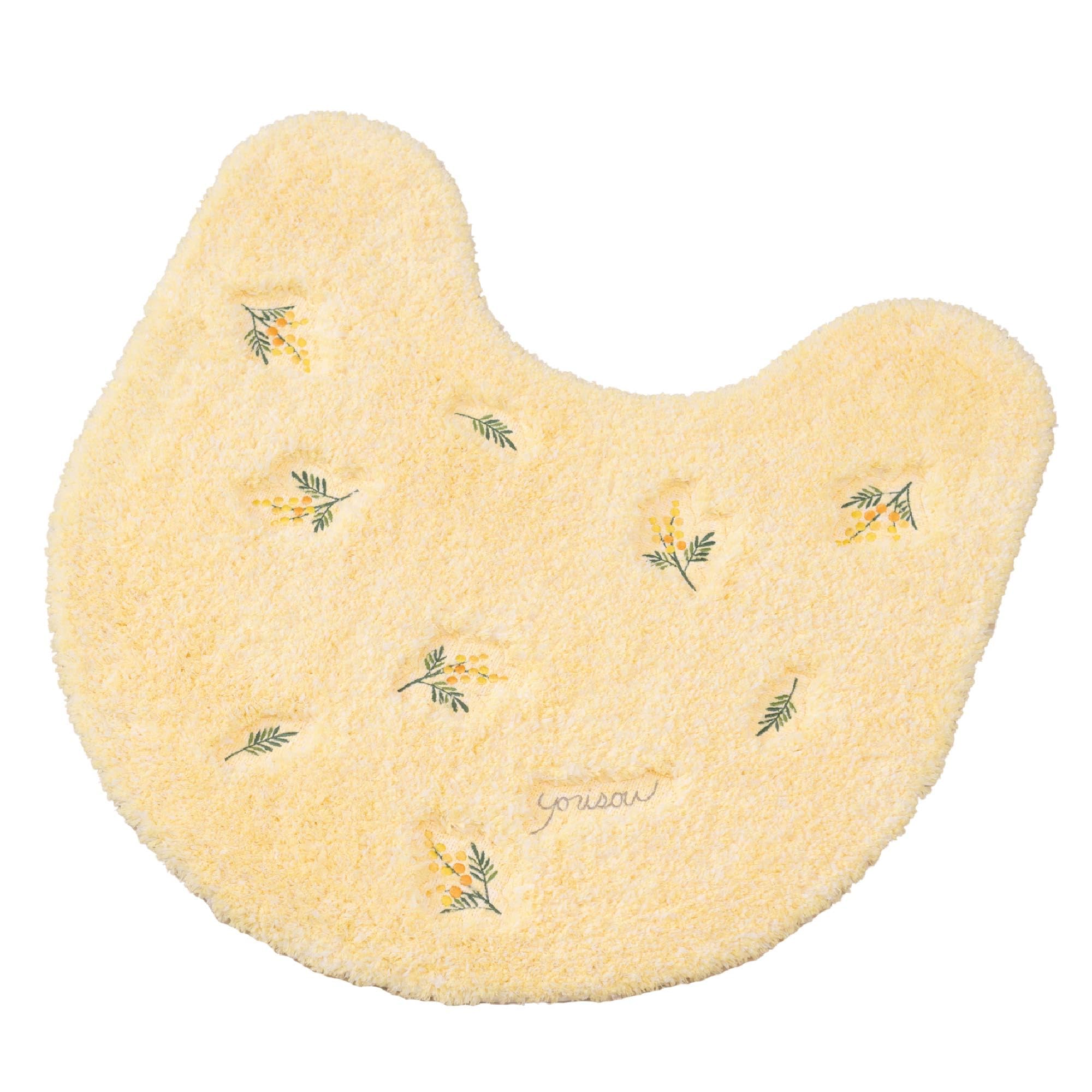 

Senko Toiletries Sweet Mimosa Toilet Approximately 60 x 60 15704 S.D.S. Mat, cm, Yellow,