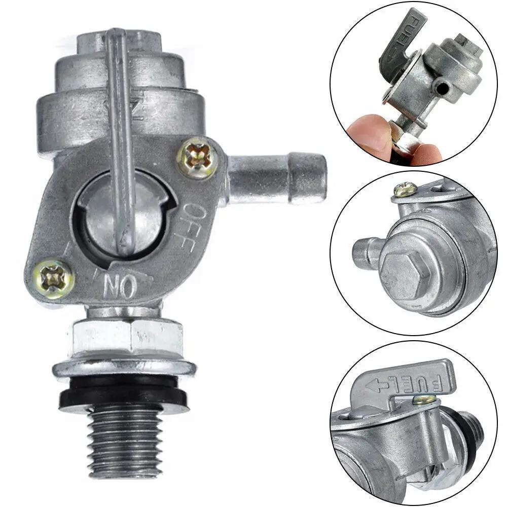 SDTW ON/OFF Universal Fuel Shut Off Valve Tap Replacement For Generator Gas Engine Tank Switch Fit 1/4" Hose Tap