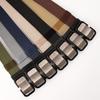 Toothless Nylon Self-locking Belt, Men's Casual Canvas Belt, Breathable and Versatile Jeans Belt