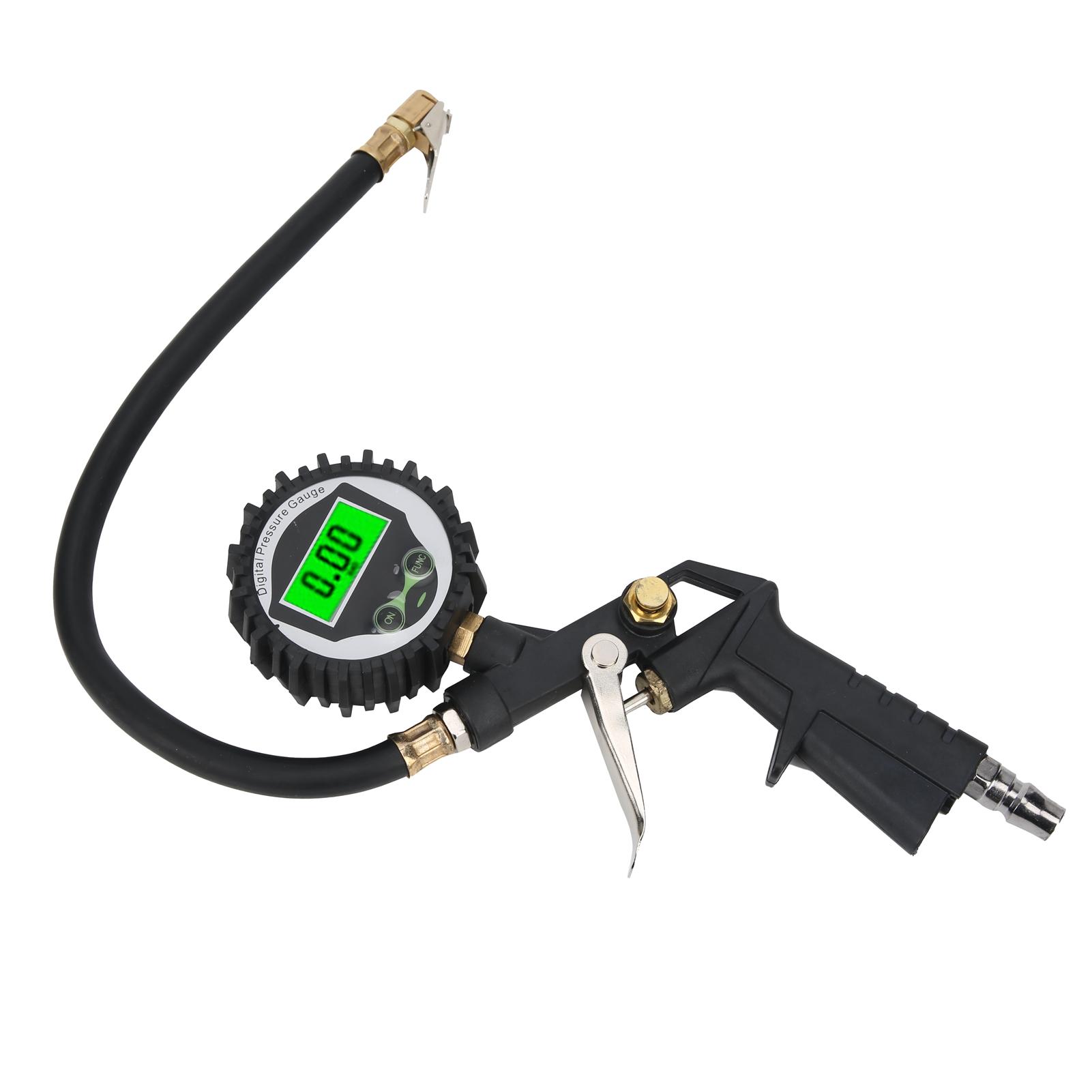 

Tire Pressure Gauge Digital Display Handheld Portable Meter Universal Industrial Supplies