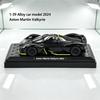1/39 Legierungsauto-Modell Aston Martin Valkyrie 2024 Die-Cast Sammlung mit exquisitem Innenraum Spielzeug Exklusive Farbbox