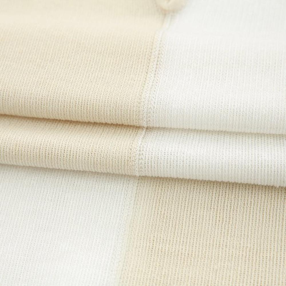 FURINA Linen Square Block Knit Top
