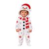 Christmas Matching Family Pajamas Mother and Son Long Sleeve One-Piece Sleepwear Set