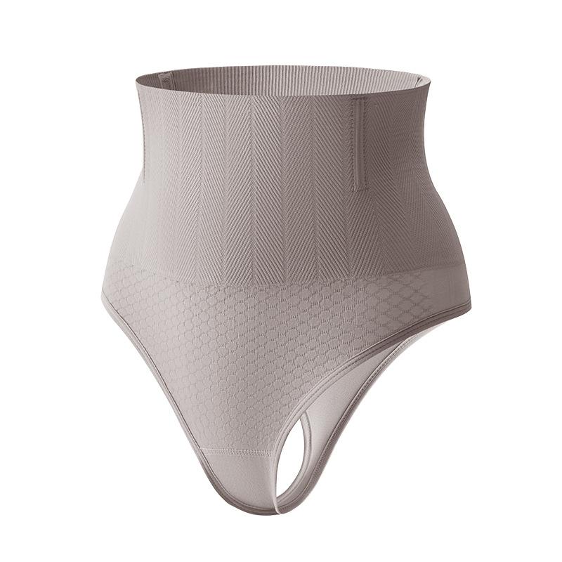 High Waist Shaping Underwear Women Tummy Control Panties Seamless Body Shaper Slimming Thong Briefs for Waist Abdomen Support