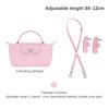 Tasche Lederriemen Universite Mini Tasche Schulterriemen Grau Mini Tasche Stanzfreie Modifikation Zubehör