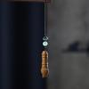 Green Sandalwood Wenchang Brush Pendant Keychain - Unisex Gift Ornament