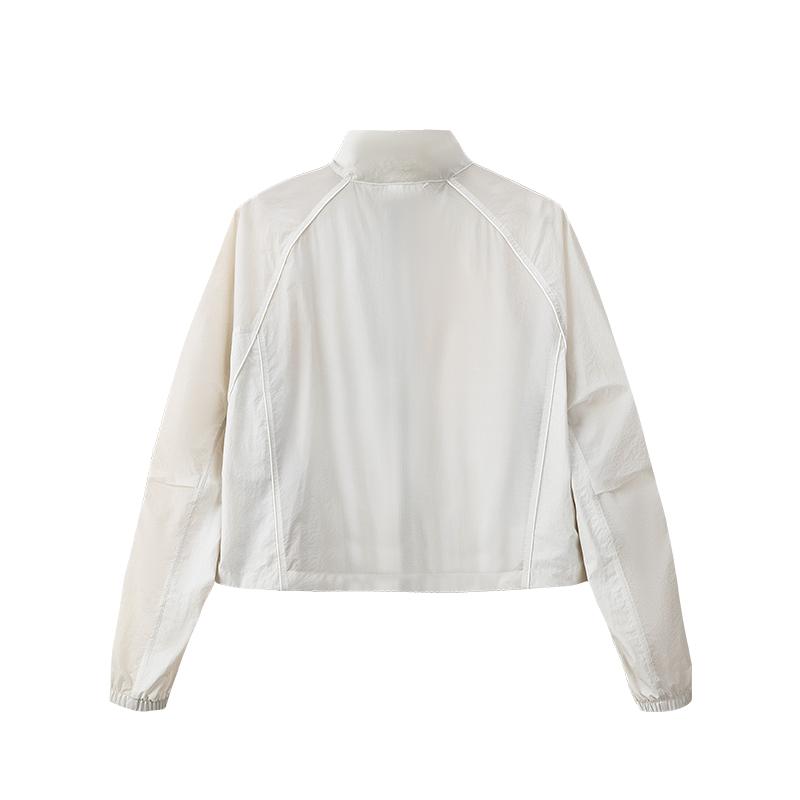 Anta Fashionable Simple Casual Zipper Versatile Jacket Women Jackets 162628605-1