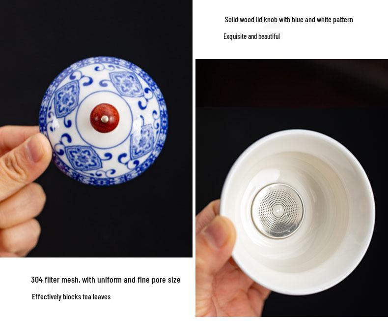 Portable Travel Kung Fu Tea Set: 1 Pot & 4 Cups in Gift Box, Custom Logo Option