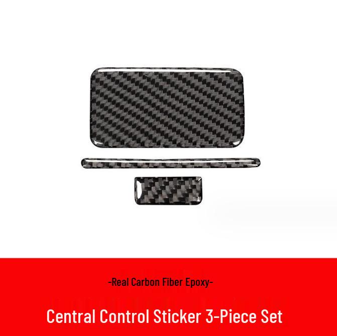 

Декоративная наклейка из углеродного волокна для рулевого колеса и консольного воздуховода 06-09 Nissan 350Z