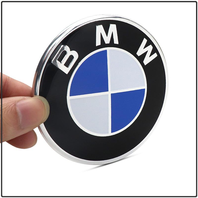 74/82mm BMW Logo Car Hood Trunk Emblem Badge Auto Exterior Accessories For E60 F30 F10 G20 G32 X1 X3 X5 X6