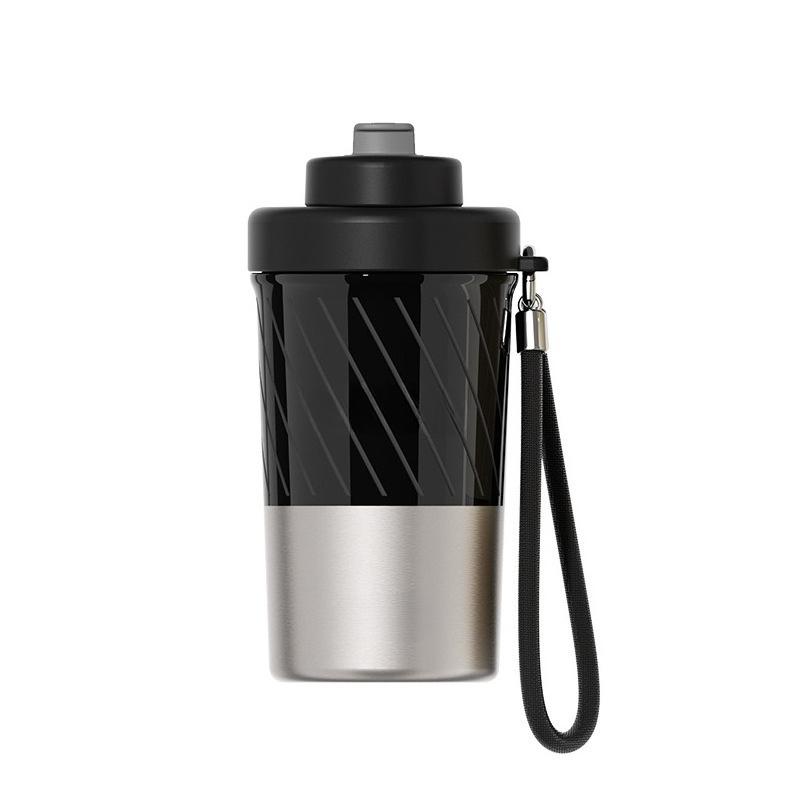 Ladies High Aesthetic Value Stainl Steel Cerc Insulated Tea Cup Health Tea Brewing Double Layer Inner Vel Water Cup