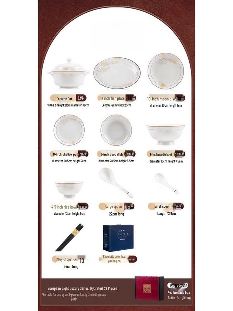 Morde Lanka Ceramic Dinnerware Gift Set