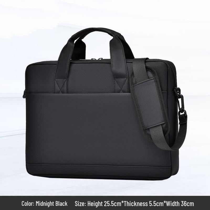 

Men s B033 Laptop Briefcase Shoulder Bag 15.6-inch