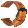 WatchBand Luxury Watch Band Genuine Leather Watchbands 20mm 22mm Black Dark Brown Women Men Cowhide Watch Band Strap