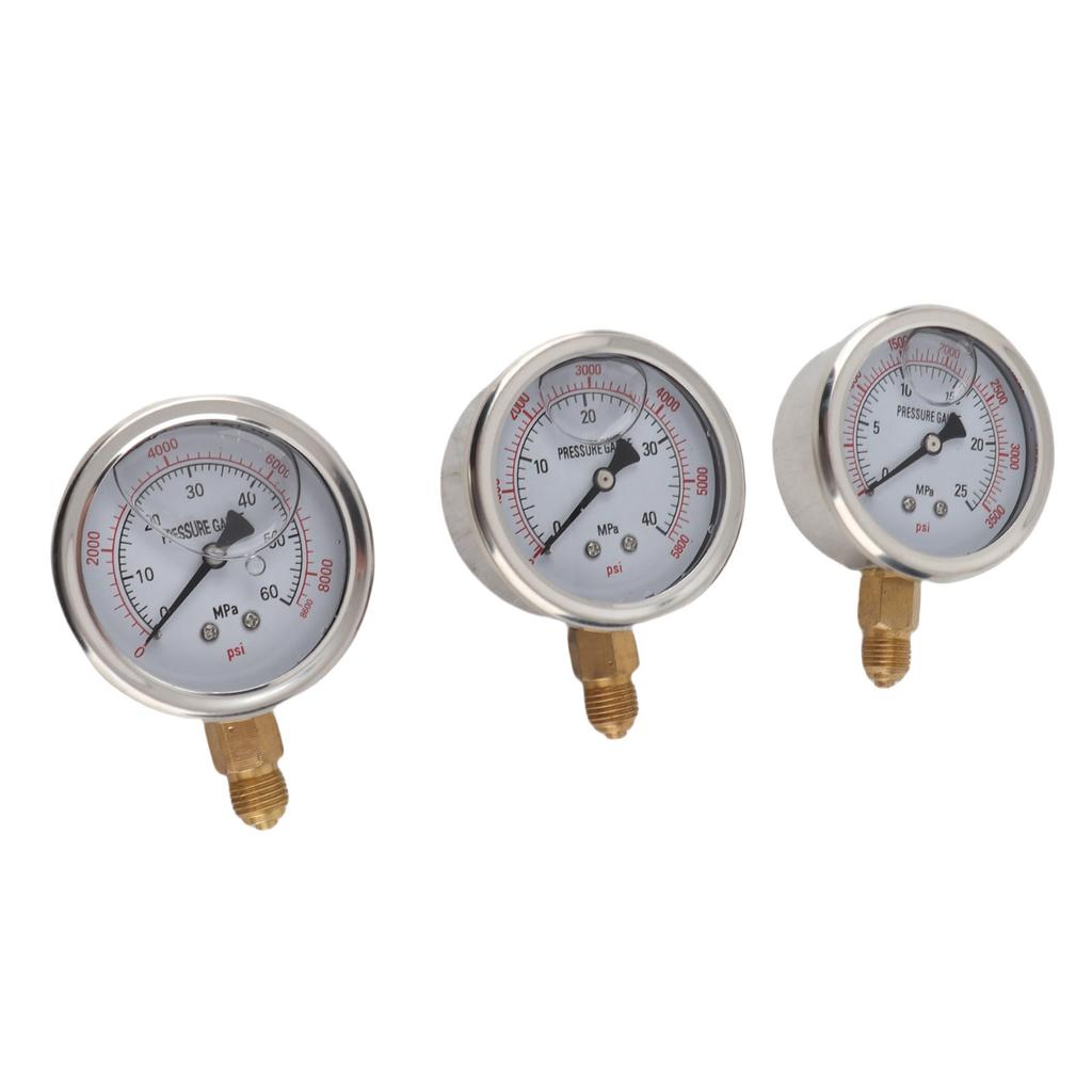 Hydraulikdruckprüfset Genau Tragbar 25 40 60MPa Hydrauliktester mit 8 Kupplungen für