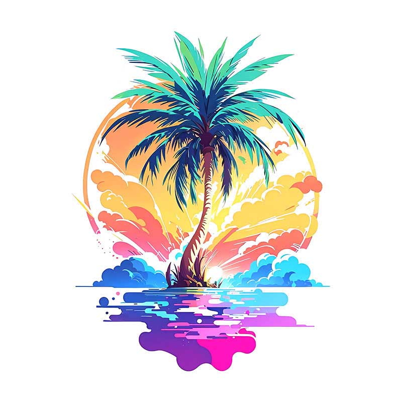 

Beautiful Beach With Wave Car Stickers Waterproof Vinyl Decals Auto Body Window Bumper Decor Motorcycle Helmet Stickers X11 C-15cm Longest Side