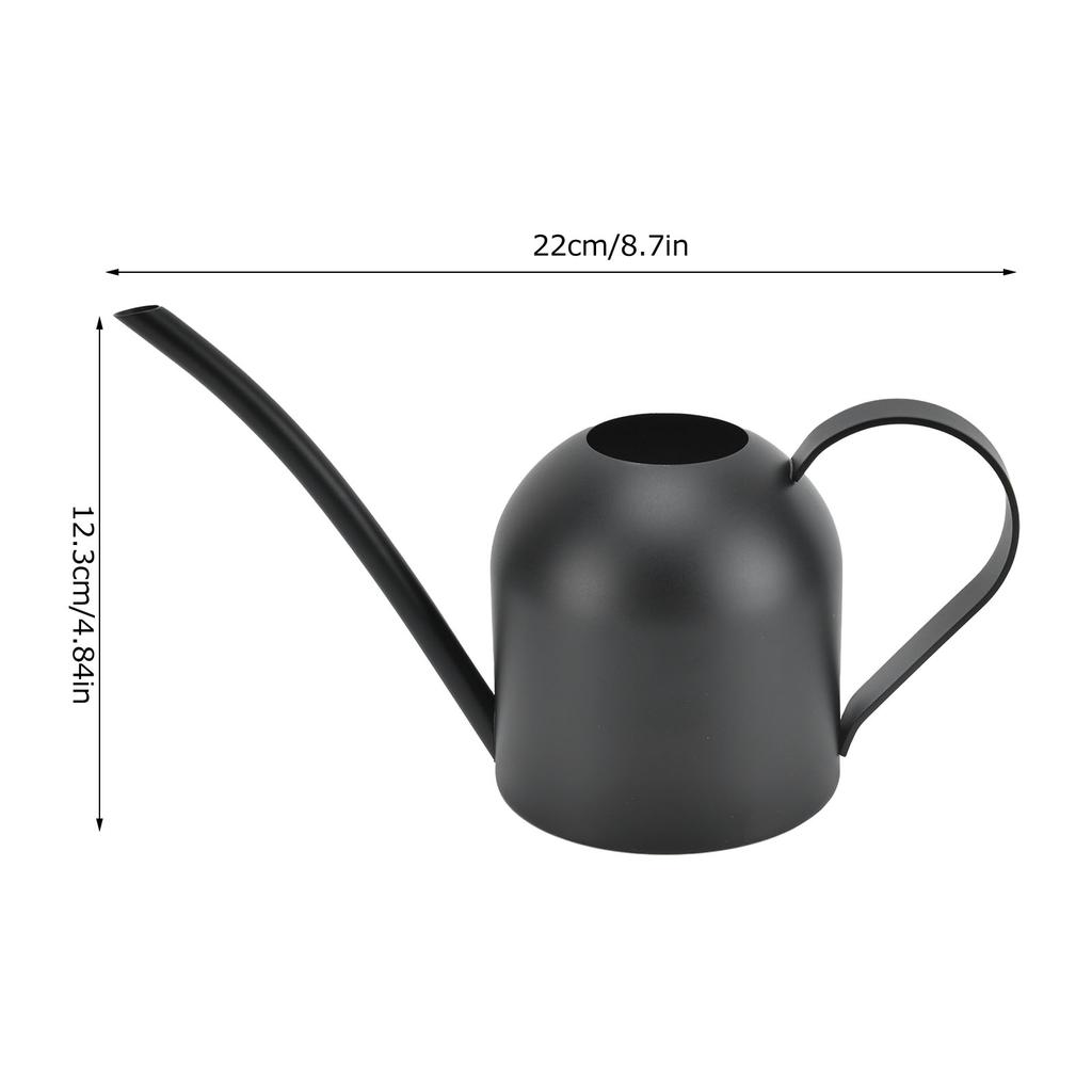 500ml Gießkanne Edelstahl Gartenarbeit Topfpflanzen Langschnabel Gießkanne für Verschiedene Pflanzen Topfblumen
