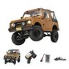 WPL JAPAN Suzuki Jimny Decapotabilă Soft Top Scară Mașină RC de Exterior tracțiune 4WD Crawler pentru Rock Crawling cu Marcaj de Conformitate Tehnică (JA11C) 1/10