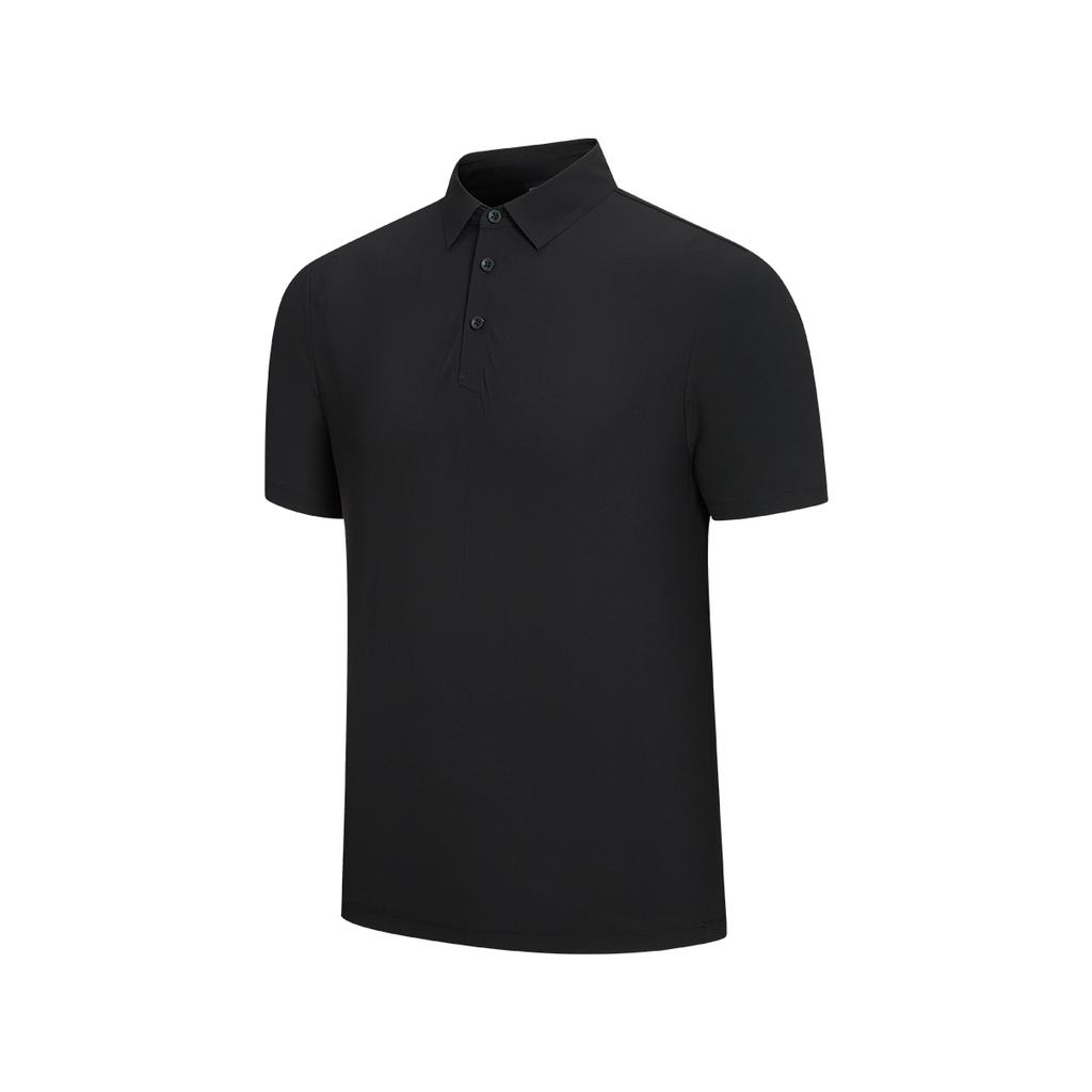 Saucony Solid Color Pullover Polo Shirt Men tops SA2269SP42L-BK001