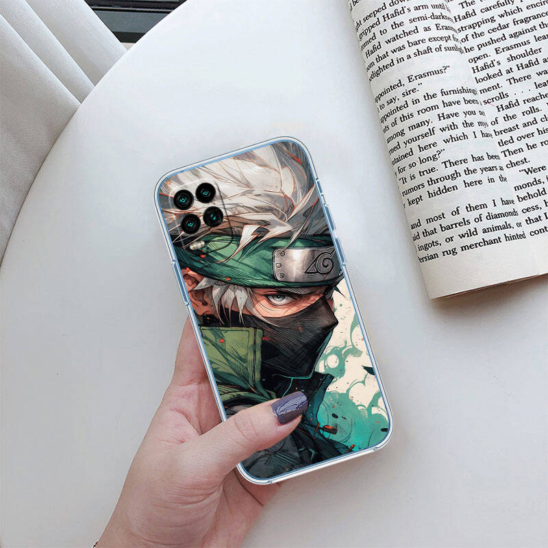 MH100 Naruto Kakashi Case for Motorola E7 G6 G7 G8 G9 Plus Power Play G10 G20 G04 E30 E40 E22 E20 E13 E15 G22 G23 G05 G75 G35 G55