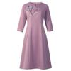 Elegante Vestido Qipao de Otoño 2023 para Madres Jóvenes - Atuendo Formal para Banquete de Boda de suegra