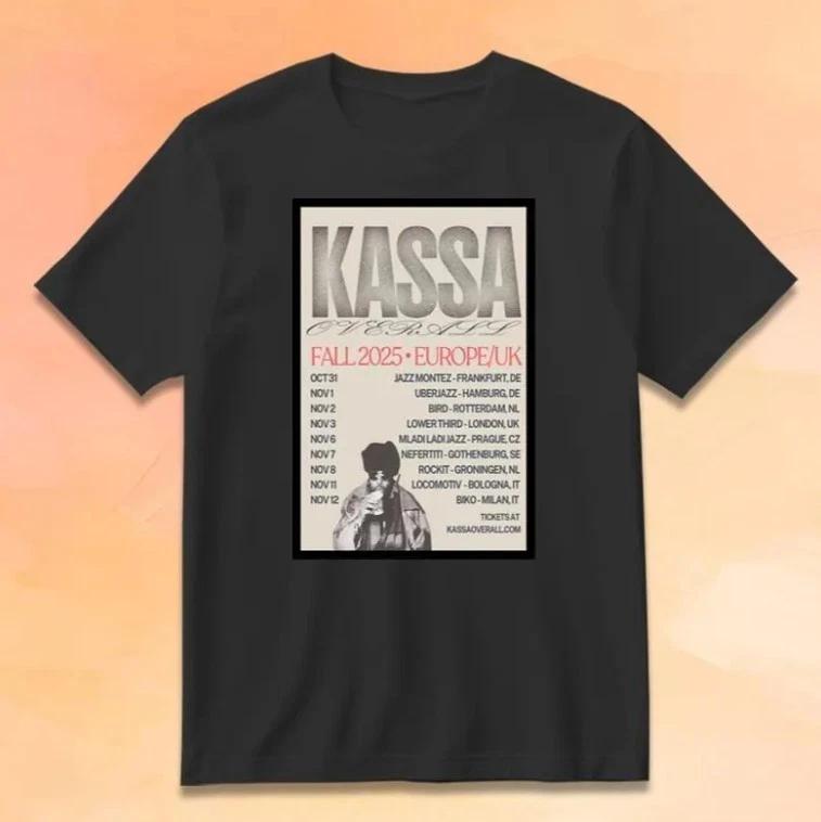 Kassa Overall Fall 2025 Europe UK Tour Poster - dukamala XXL