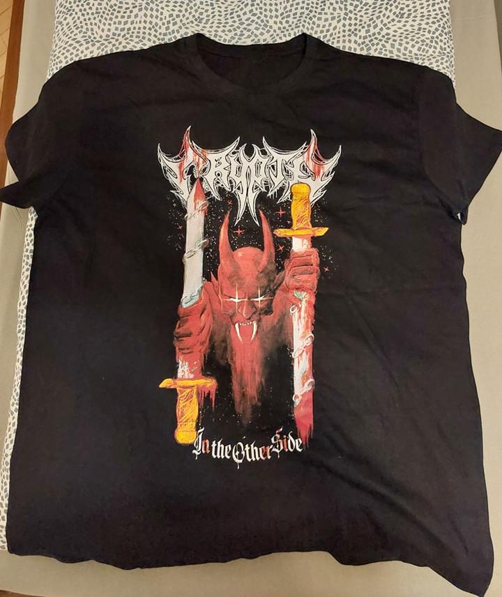 Rare! Crypta Band Tour Concert T-shirt For Fan CL293 S
