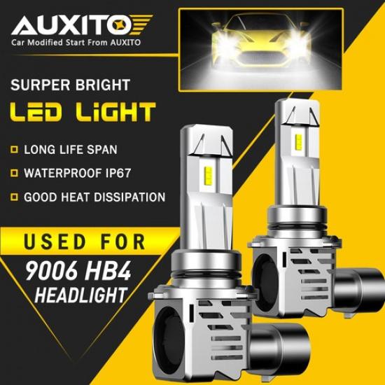 2X M3 Series 9006 LED Headlight Bulbs Low Beam 24000LM Bright Kit