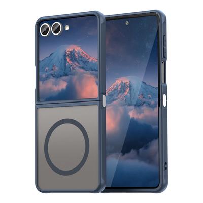 For  Magnetic Wireless Charging Case For Samsung Galaxy Z Flip7 Flip 7 G Shockproof Matte Back Cover Coque Fundas
