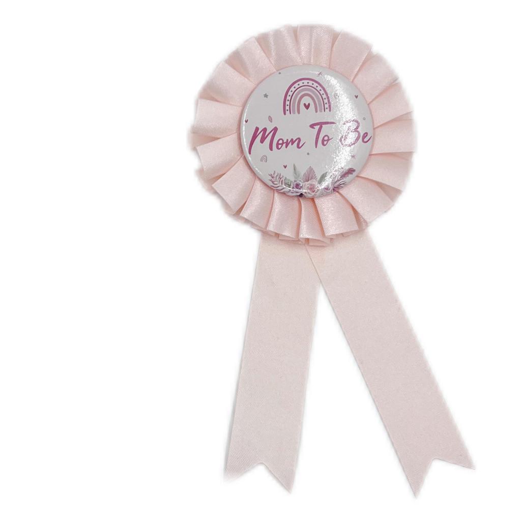 Dad-to-Be & Mom-to-Be Party Tinplate Badge