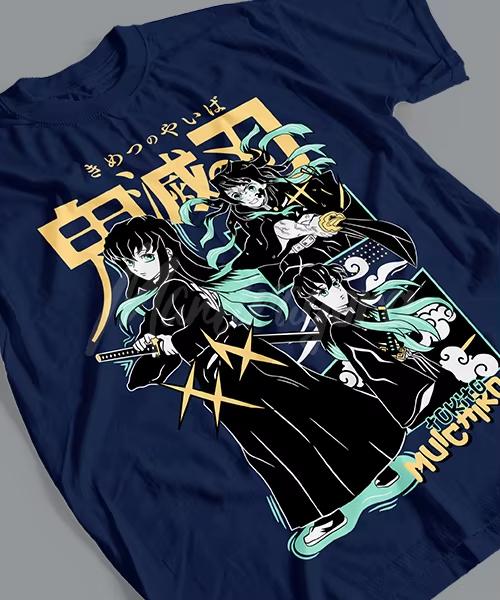 

Футболка Y2k в японском стиле для аниме «Истребитель демонов» Муичиро Токито Эстадос Мужская футболка Летняя Новинка Мужская и Женская Уличная одежда 4XL