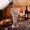 Trophy Beer Glass, High Borosilicate Glass Cup for Craft Beer, Large Capacity Soccer Trophy Mug, Bar Home Beer Cup Party Gift