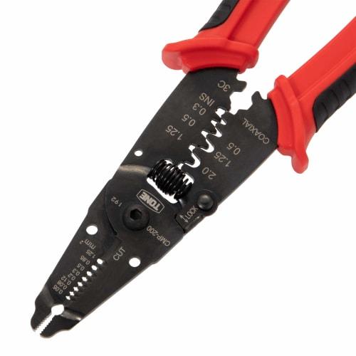 TONE Electrical Pliers CMP-200 Red Total Length 220mm