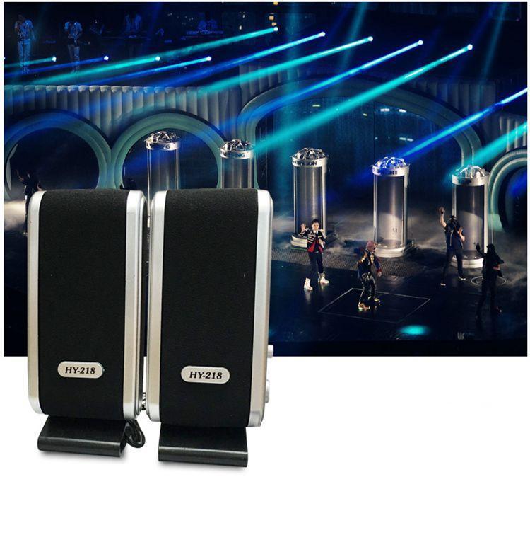 Compact USB Mini Speakers for Laptops and Phones