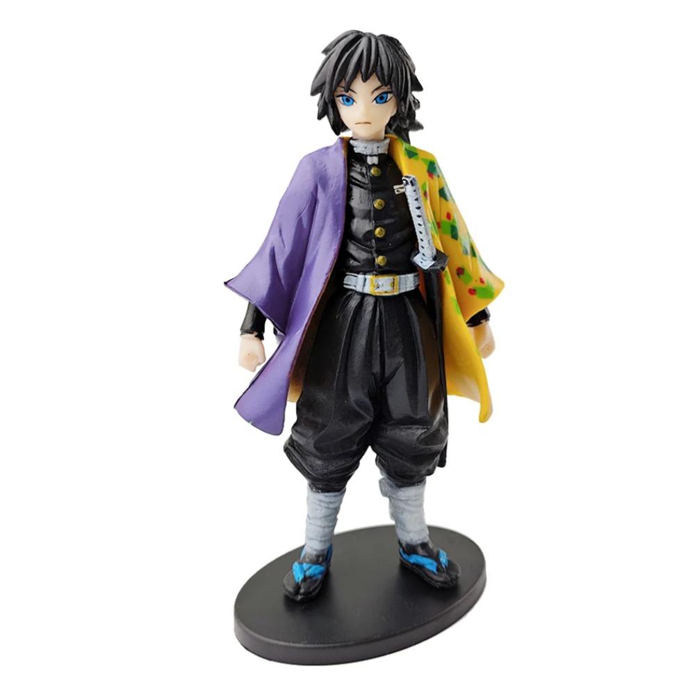 Figurine Anime Kamado Tanjirou Nezuko Demon Slayer Figurine Figurines d'Action Modèle PVC Jouets Figurine Zenitsu Inosuke Kimetsu No Yaiba