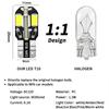 T10 Car Led Light Bulb W5W LED Canbus No Error Super Bright Car Interior Light SMD Auto Bulb White Amber Red Reading Dome Lamp