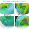 Inflatable with Leg Removable Baby for Swimming and Simple for Beach Hand Pump Included Parent-Child Ring, 2-Person, Openings, Canopy, Float,