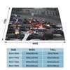 F1 Race Start Throw Blanket Soft Plush Plaid Luxury Throw Blanket Bed Fashionable Blanket