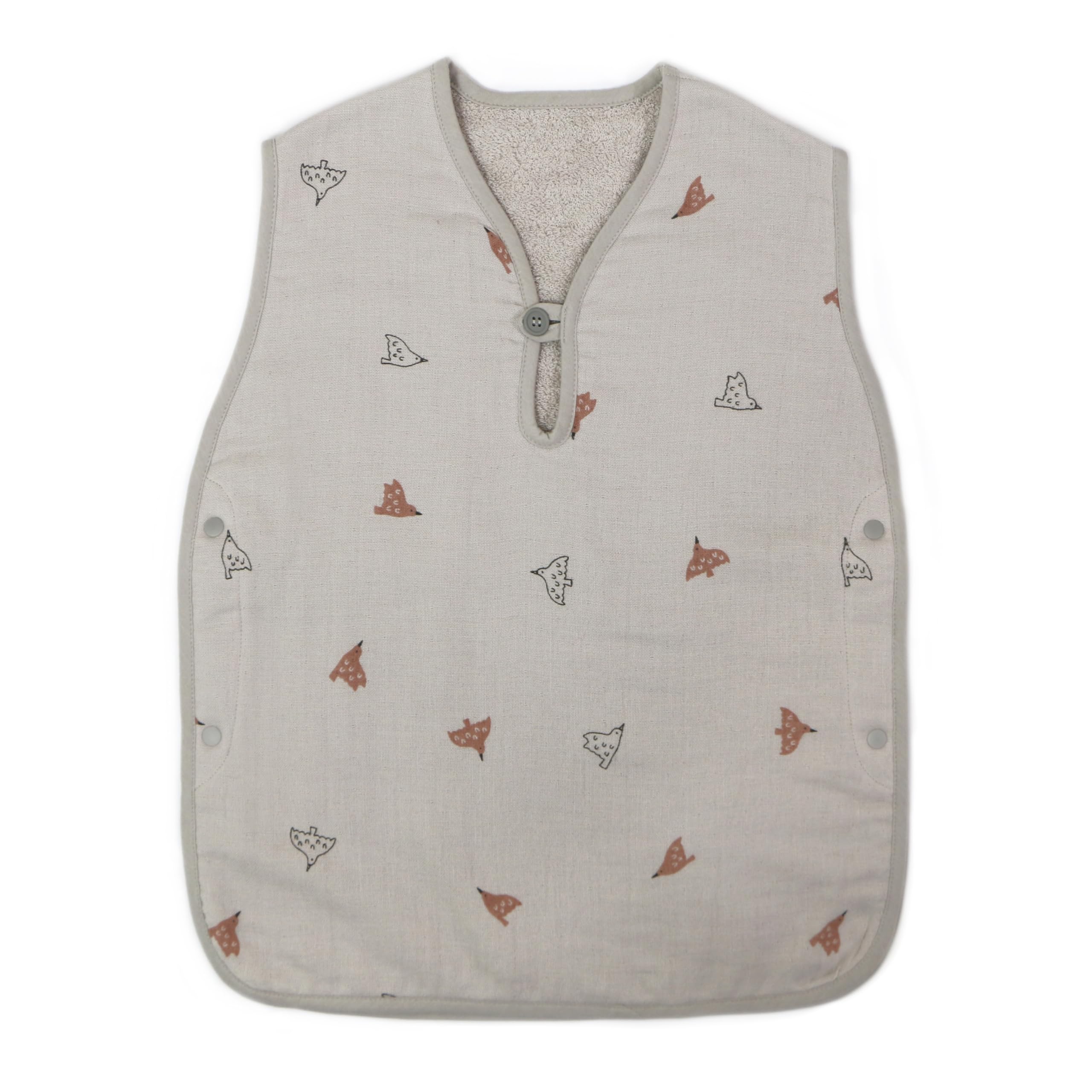 

IORI BABY x FORNE Organic Sleeper by Imabari Towels (Light Gray)