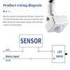 Portable Auto ON OFF Motion Sensor Delay Adjustable 180 Degree Rotatable Light Switch PIR Infrared Detector Lighting Control