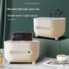 Multifunctional Desktop Tissue Box Organizer