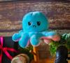 Reversible Octopus Plush Toy, Pink, Touhou, 4 Pieces, 20cm, Made in Japan [Actual Product Photographed]