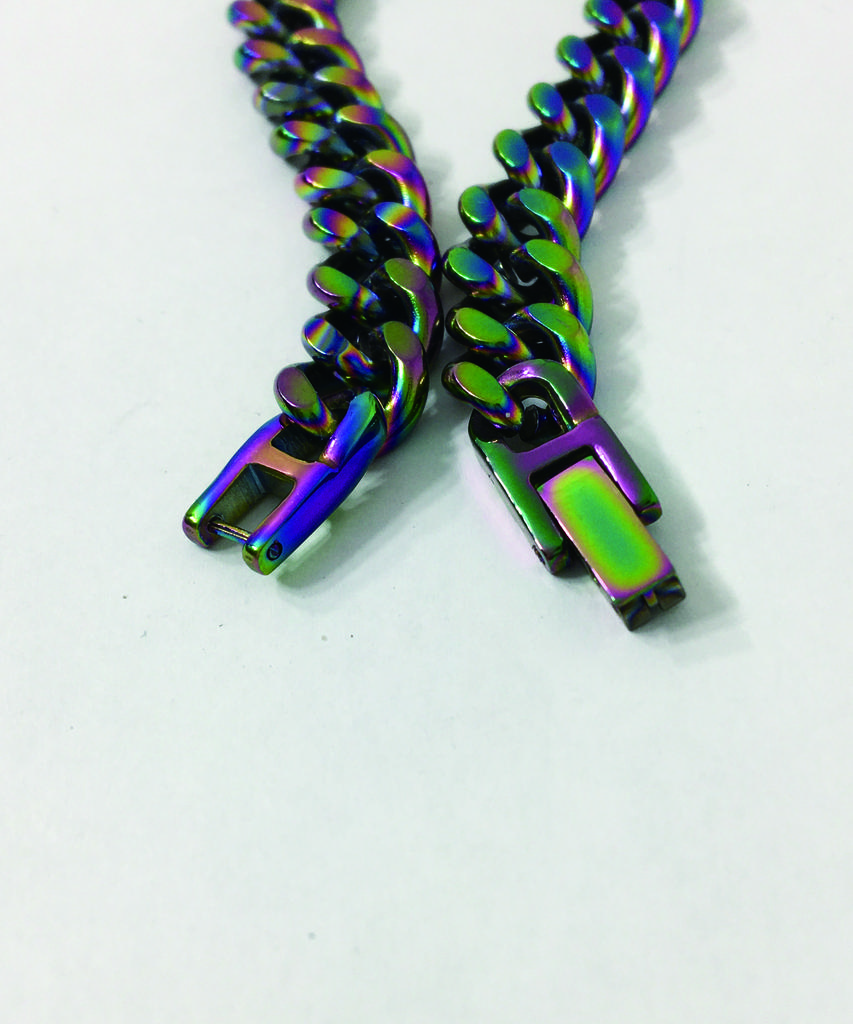 Sexto [Bracelet][Surgical Steel] 125 2Dc Chain Bracelet R