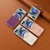 Luxury Case for Motorola Moto Razr 60 Ultra 5G 2025 Armor Leather Back Panel Ring Cover Moto Razr 50 Ultra Case Razr Plus Funda